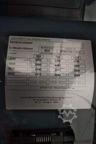 Elektrický 4kolový vysokozdvižný vozík Toyota 8FBMT50