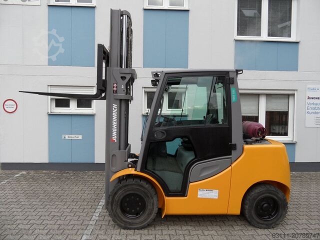 LPG gaffeltrucks Jungheinrich TFG S50s - Kabine mit Heizung - 4. Funktion
