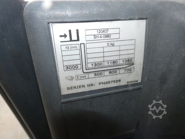 Electric 3-wheel forklift Jungheinrich EFG 213