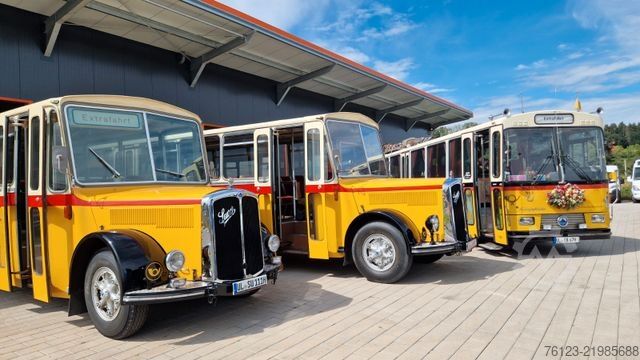 Reisebus  Oldtimer Paket Saurer LC 4 und Volvo B 10 Lauber