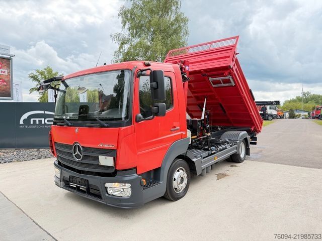 Dreiseitenkipper MERCEDES-BENZ Atego 818 Kipper KRAN Greifer FUNK AHK