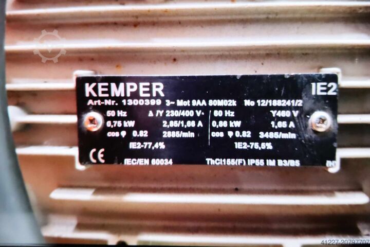Extracción móvil de humos de soldadura Kemper 0,75 kW