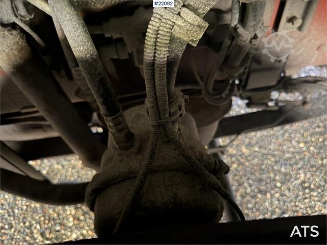 βαλίτσα Scania S650 6x2 box truck w/ Ekeri 4 axle box trailer w/