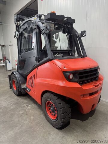 Dieselstapler Linde H 50 D-02/600 EVO 3B Kabine STVO Luftreifen