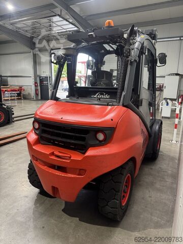 Dieselstapler Linde H 50 D-02/600 EVO 3B Kabine STVO Luftreifen