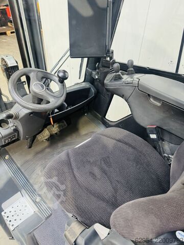 Diesel truckar Linde H 30 D-02 EVO 3B Triplex Teilkabine ZVG