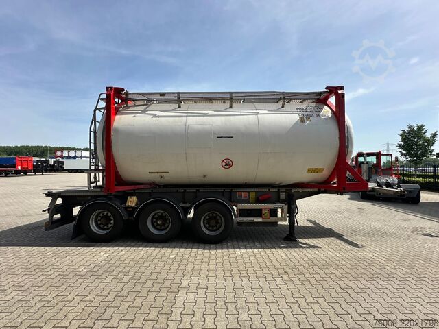 Konténerszállítás Van Hool 20FT/30FT ADR CHASSIS + 20FT SWAP TANKCONTAINER...