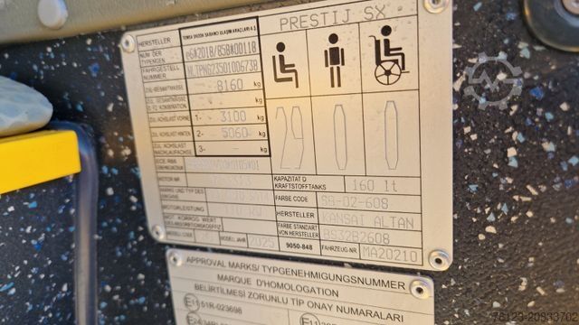 Minibus TEMSA Prestij SX Novo Lux Daily
