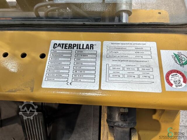Gaffeltruck Caterpillar GP 25 K