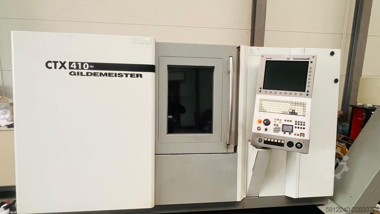 CNC soustruh Gildemeister CTX 410 V3 CNC Lathe Gildemeister CTX410
