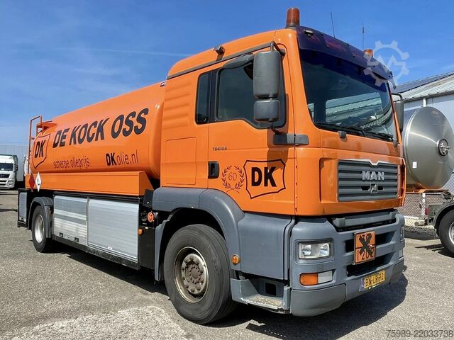 Tank MAN TGA 18.410 Dutch truck! 15000 L, 4 COMP ATCOMEX...