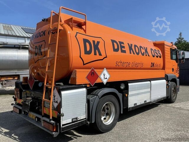 Tank MAN TGA 18.410 Dutch truck! 15000 L, 4 COMP ATCOMEX...