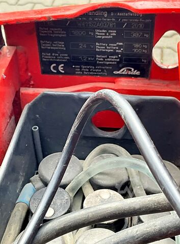 Porta-paletes manual Linde T 16L