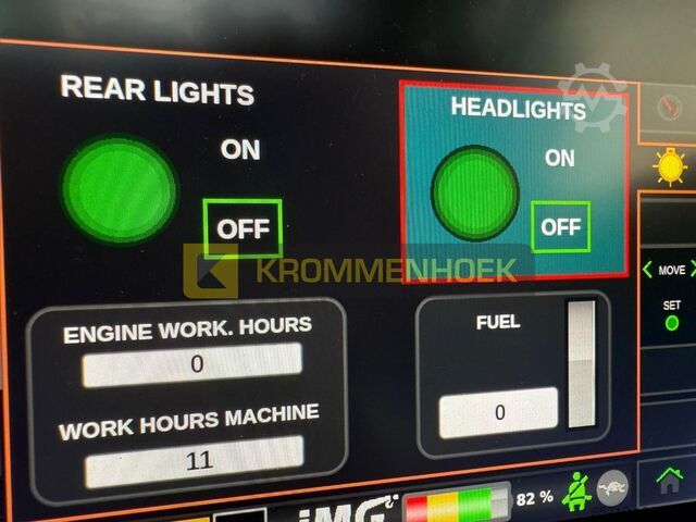 Mini crane JMG MC 100 HY Hybride