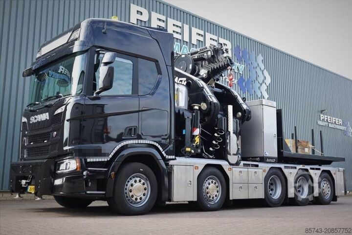 All terrain crane Scania R540 B10x4 With CORMACH 150tm Crane Valid inspecti