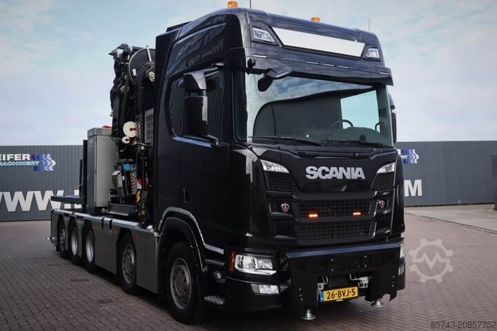 All terrain crane Scania R540 B10x4 With CORMACH 150tm Crane Valid inspecti