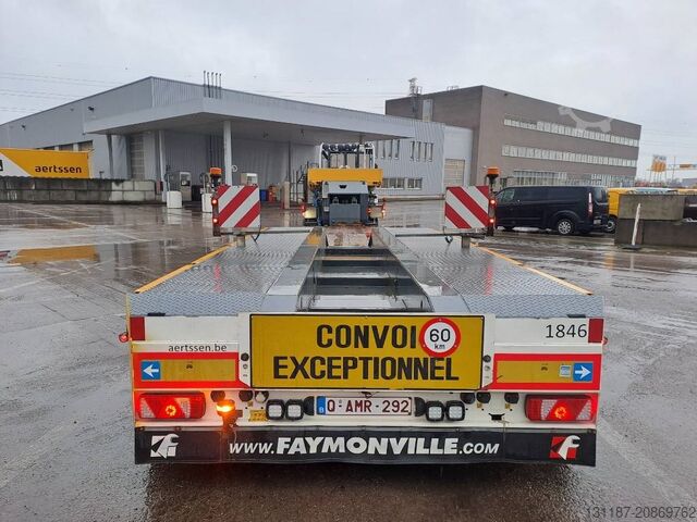 Low loader Faymonville EURO MEGA-Z4H + 4158LS 8x4 (LOW hour readings)