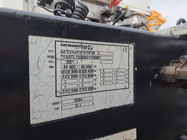 Low loader Faymonville EURO MEGA-Z4H + 4158LS 8x4 (LOW hour readings)
