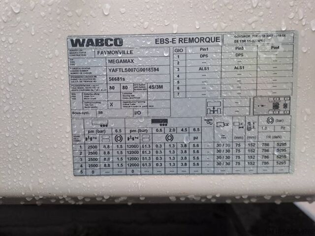 Low loader Faymonville EURO MEGA-Z4H + 4158LS 8x4 (LOW hour readings)