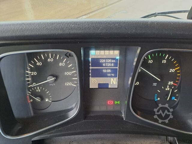 Zware belasting Mercedes-Benz 4158LS 8x4 + Euro Mega 1+4 (Low hour readings)