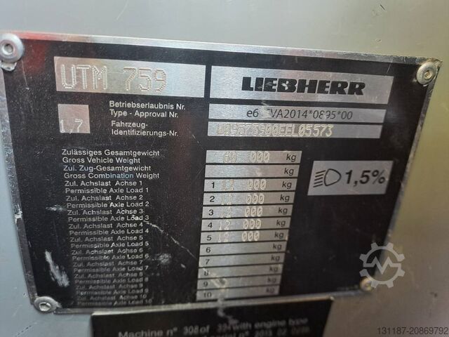 Grúa todoterreno Liebherr LTM1095-5.1