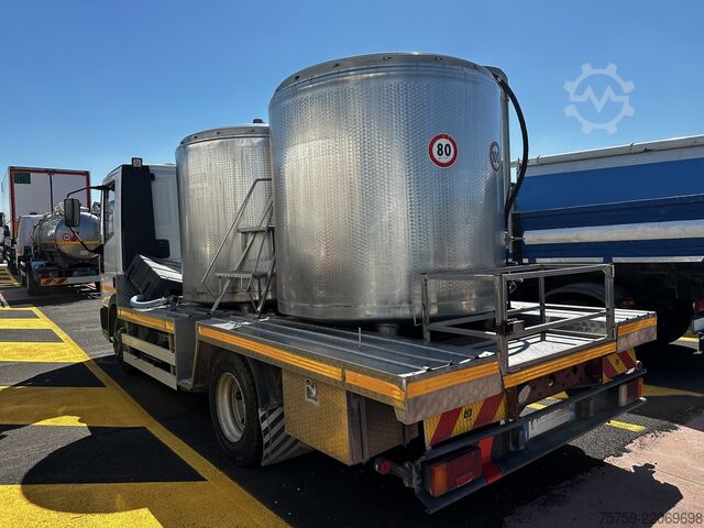 Furgón cisterna Iveco Eurocargo 75E15 Milchtank 2.000L Euro3