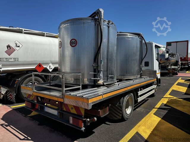 Furgón cisterna Iveco Eurocargo 75E15 Milchtank 2.000L Euro3