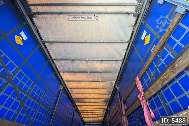 Przesuwne plandeki Schmitz Cargobull SCB*S3T / Disk brakes / Huckepack