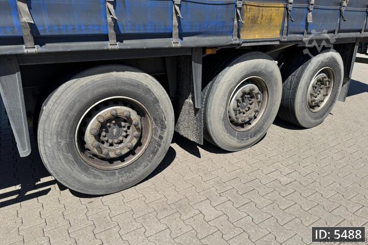 Przesuwne plandeki Schmitz Cargobull SCB*S3T / Disk brakes / Huckepack