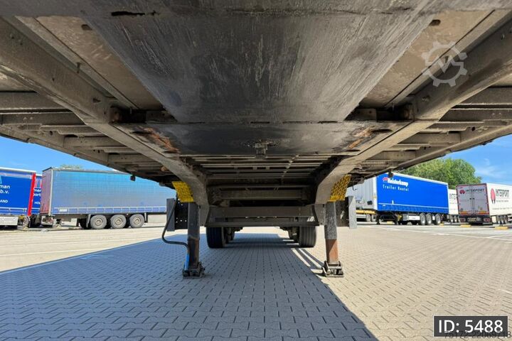 Przesuwne plandeki Schmitz Cargobull SCB*S3T / Disk brakes / Huckepack
