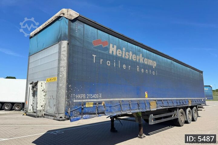 Przesuwne plandeki Schmitz Cargobull SCB*S3T / Disk brakes / Huckepack