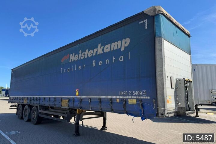 Przesuwne plandeki Schmitz Cargobull SCB*S3T / Disk brakes / Huckepack