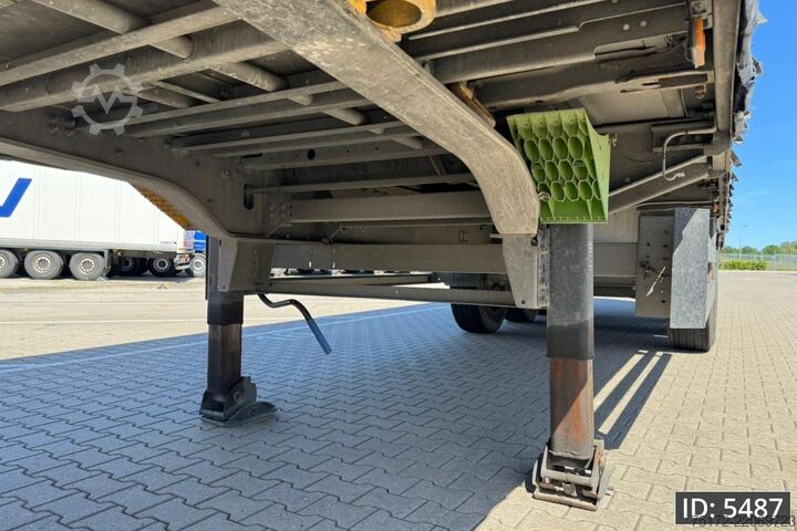 Przesuwne plandeki Schmitz Cargobull SCB*S3T / Disk brakes / Huckepack