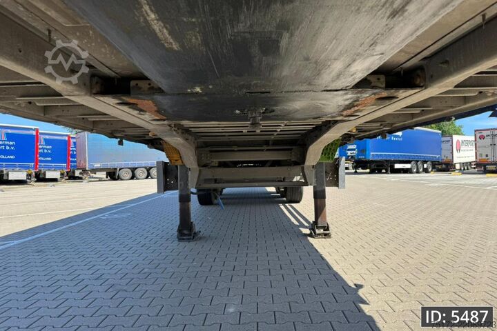 Przesuwne plandeki Schmitz Cargobull SCB*S3T / Disk brakes / Huckepack