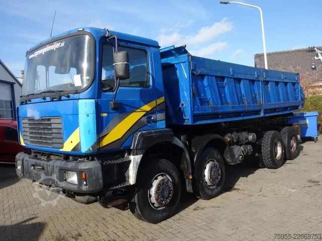 Kipper MAN 35 414 8x6 manual fuelpump