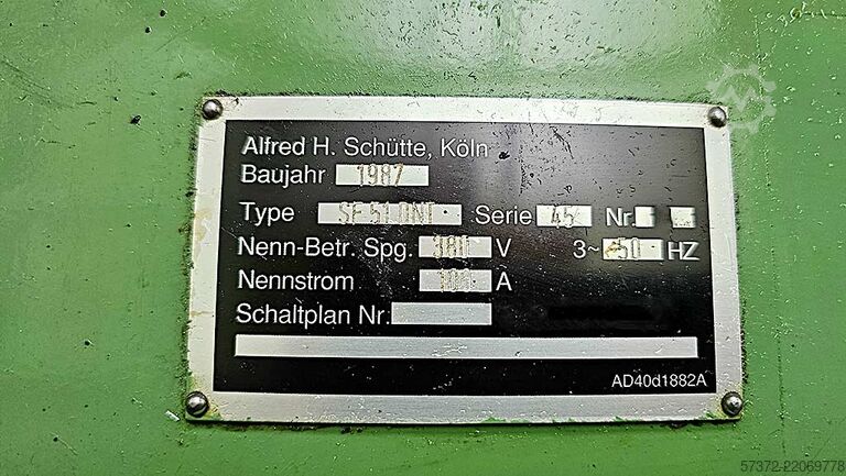 CNC-multispindeldraaibank Schütte SF 42/SF 51 DNT