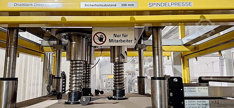 Spindelpers Inotec Servodruckbank