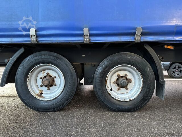 Tarpaulin Spier ZPL 255 *Tandemanhänger *Tautliner *Luft *EDSCHA