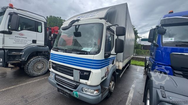 Plattewagen met zeil DAF LF45.220 4x2 Euro 4 Pritsche Plane Bj 2008