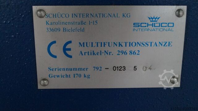 Více funkcí punč Schüco 296862