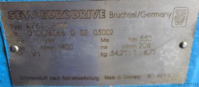 3690 liter verwarmbare/koelbare reactor van V4A met balkroerwerk  