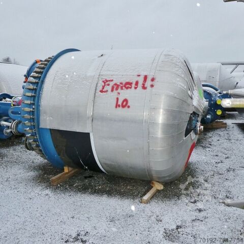 8250 liter geëmailleerde reactor van technoglas 6300  