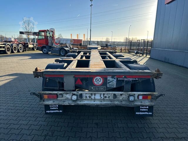 Containervervoer D-TEC FLEXITRAILER / 45FT High Cube  MULTI / SAF + DI...