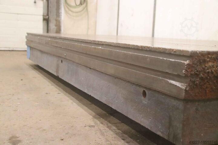 Klämplatta med T-spår unbekannt H295 mm