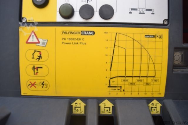 Standaard trekker MERCEDES-BENZ Actros 1844 Kran Palfinger PK18002 Funk Retarder