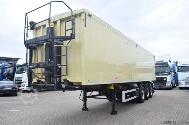 Billenős félpótkocsi KEMPF SKM35/3 AK 56m³ Getreide Kombitür Dichtung Lift
