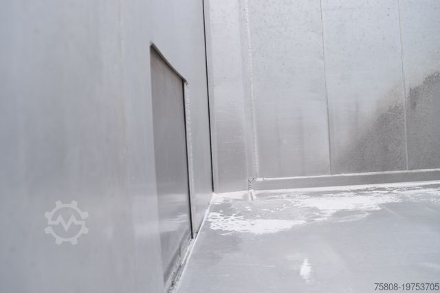 Billenős félpótkocsi KEMPF SKM35/3 AK 56m³ Getreide Kombitür Dichtung Lift