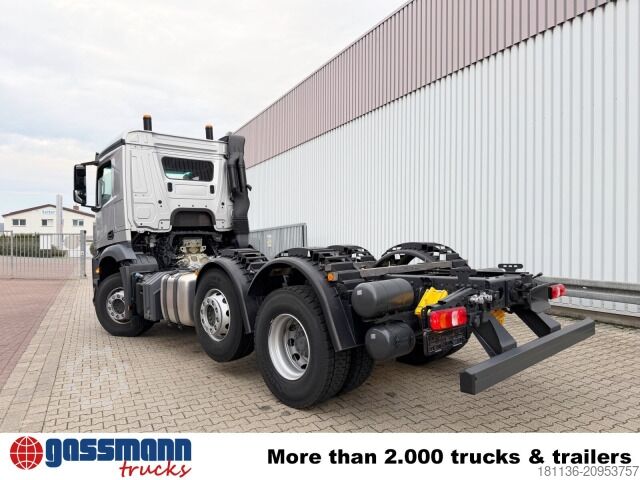 Chasis de camión Mercedes-Benz Arocs 2542/45 L 6x2/4, Vorlauflenk-/liftachse,