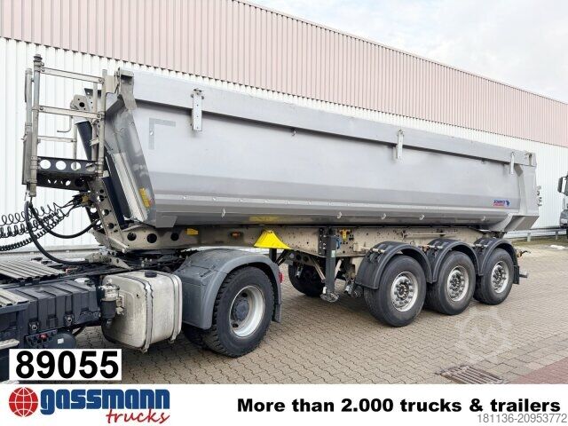 Semirremolque volquete Schmitz SKI 24 SL 7.2, Stahlmulde ca. 24m³, Liftachse