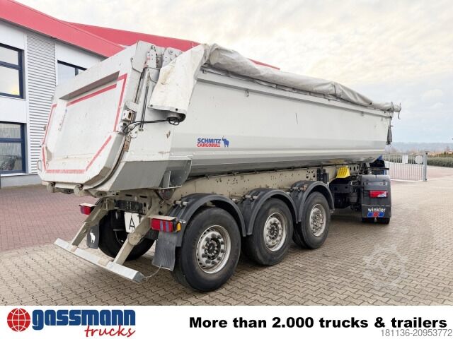 Semirremolque volquete Schmitz SKI 24 SL 7.2, Stahlmulde ca. 24m³, Liftachse